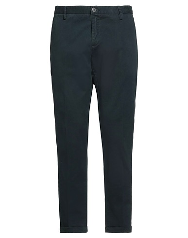 AT.P.CO Casual pants Midnight blue 97% Cotton, 3% Elastane