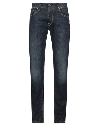 TRAMAROSSA Denim pants Blue 98% Cotton, 2% Lyocell