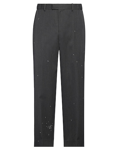 UNDERCOVER Casual trouser ANTRACITE 100% Wool