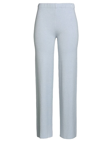 VICOLO Casual trouser Sky blue 50% Viscose, 27% Polyester, 23% Polyamide