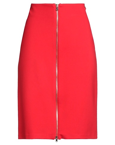 GAI MATTIOLO Midi-Rock GM Rot 65% Viskose, 30% Polyamid, 5% Elastan