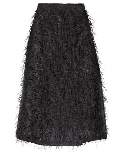 SHIRTAPORTER Midi skirt 90% Polyester, 10% Lurex®