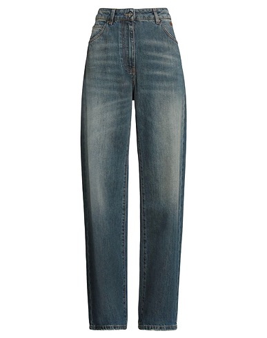 MSGM Denim trousers Blue 100% Cotton