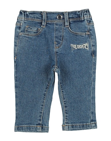 TRUSSARDI JUNIOR Denim trousers Blue 99% Cotton, 1% Elastane