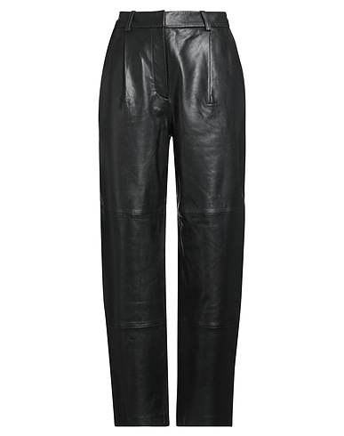 MAISON SCOTCH Casual trouser Black 100% Sheepskin