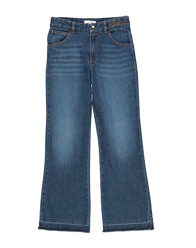 CHLOÉ Denim trousers Blue 99% Cotton, 1% Elastane