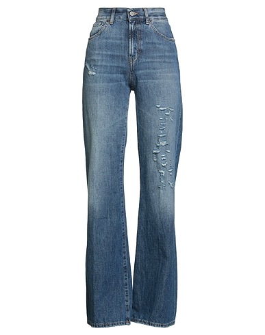 DONDUP Denim trousers Blue 80% Cotton, 20% Recycled cotton