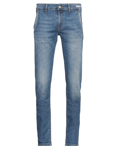 UNIFORM Denim trousers Blue 98% Cotton, 2% Elastane
