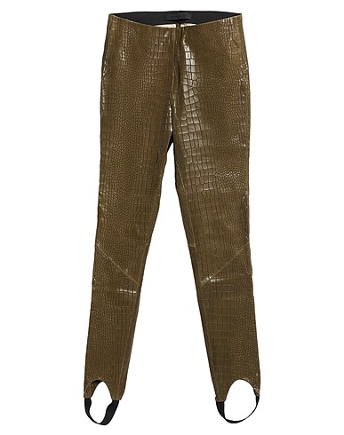 ENES Leggings Military green 95% Lambskin, 5% Elastane