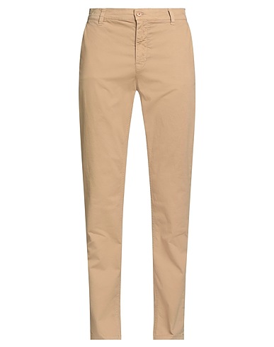 NUDIE JEANS CO Casual trouser Beige 97% Cotton, 3% Elastane