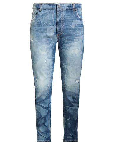 PATRIÒT Denim trousers 98% Cotton, 2% Elastane