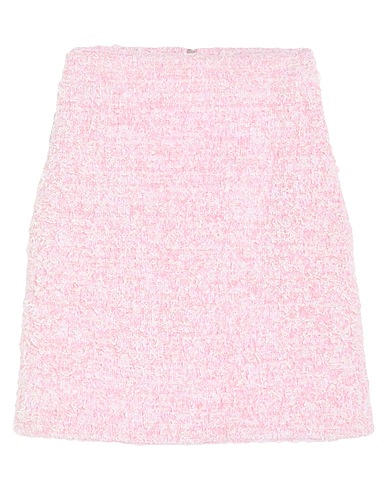 BALENCIAGA Mini skirt Light pink 73% Cotton, 24% Polyamide, 2% Viscose, 1% Elastane