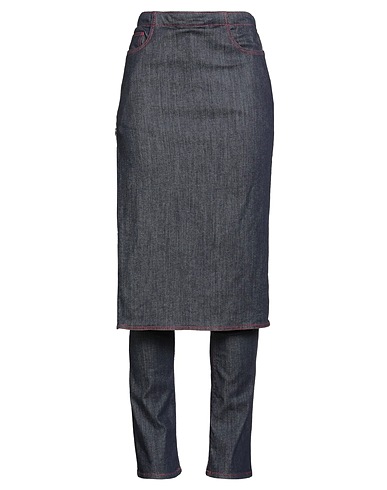 ALAÏA Bootcut Jeans Blue 90% Cotton, 8% Polyester, 2% Elastane