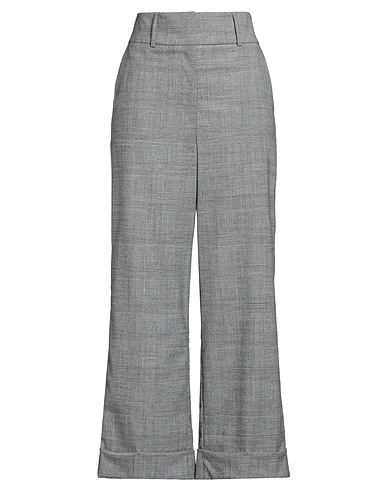 PESERICO Casual pants Grey 90% Virgin Wool, 4% Viscose, 3% Polyester, 3% Elastane