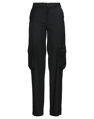 GRIFONI Hosen Schwarz 100% Schurwolle