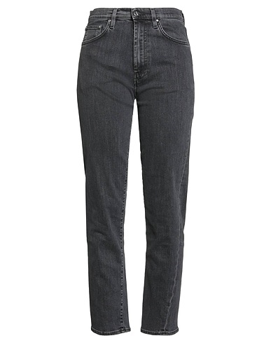 TOTEME Denim pants Black 97% Cotton, 2% Elastomultiester, 1% Elastane