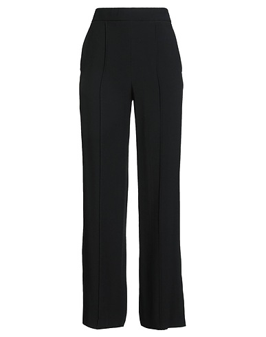 LIVIANA CONTI Casual trouser Black 53% Viscose, 47% Acetate