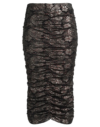 GAëLLE Paris Midi skirt NOIR 60% Polyamide, 35% Polyester, 5% Elastane, Cotton