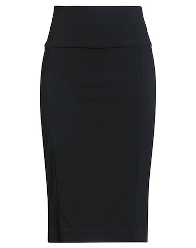 FLAVIO CASTELLANI Midi-Rock Schwarz 65% Viskose, 30% Polyamid, 3% Elastan, 2% Andere Fasern