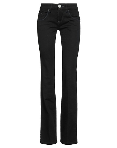 PINKO Casual trouser Black 98% Cotton, 2% Elastane