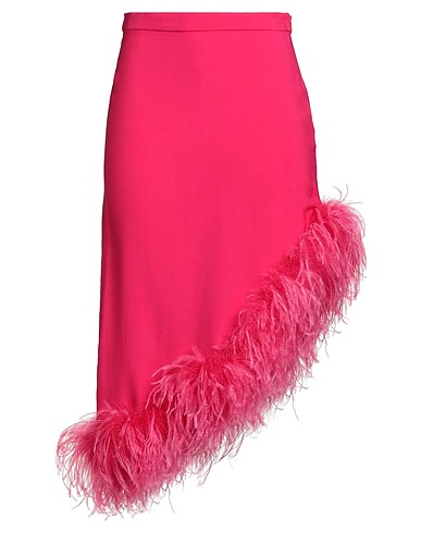 ALBERTO AUDENINO Midi skirt Fuchsia 100% Rayon
