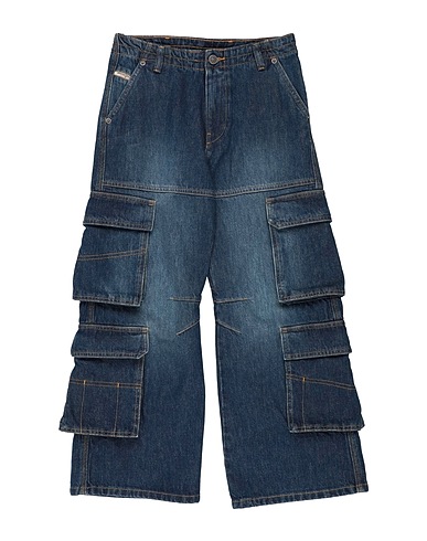 DIESEL Denim trousers Blue 100% Cotton