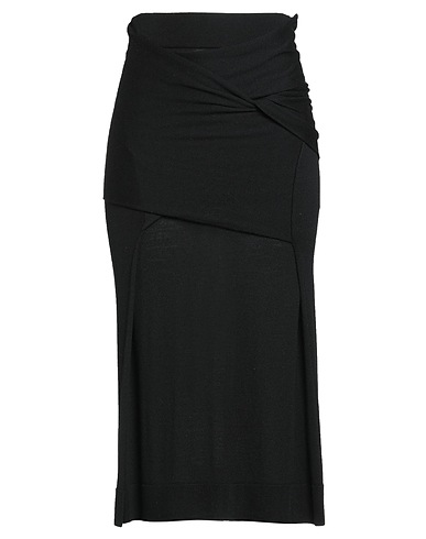 TOTEME Midi-Rock Schwarz 75% Wolle, 25% Seide