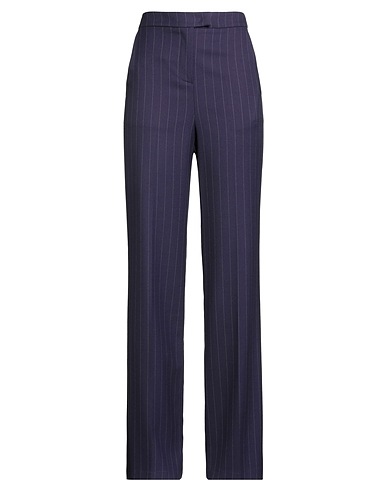 FACE TO FACE STYLE Pantalone Viola scuro 63% Poliestere, 34% Viscosa, 3% Elastan