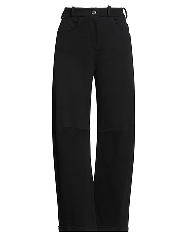 JIJIL Casual trouser Black 88% Cotton, 12% Polyester