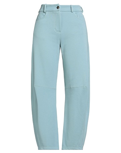 JIJIL Casual trouser Sky blue 88% Cotton, 12% Polyester