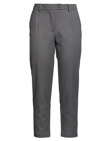 SOUVENIR Casual trouser Lead 64% Polyester, 34% Viscose, 2% Elastane