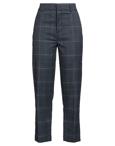 MERCI ITALIA Casual trouser Charcoal 64% Polyester, 34% Viscose, 2% Elastane