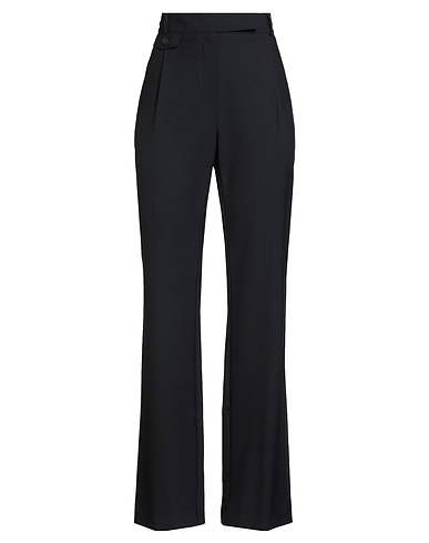 SEMICOUTURE Pantalone Blu navy 53% Poliestere, 43% Lana Vergine, 4% Elastan
