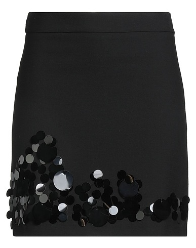 ICONA by KAOS Mini skirt Black 70% Polyester, 28% Viscose, 2% Elastane