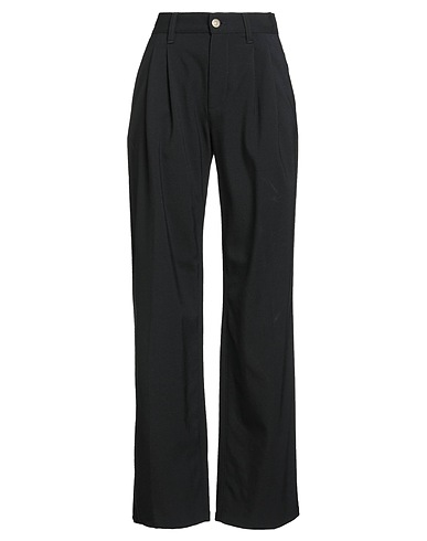 PHILIPPE MODEL Casual trouser Black 52% Polyester, 43% Virgin Wool, 5% Elastane