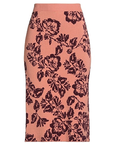 NO-NÀ Midi skirt Salmon pink 52% Viscose, 26% Polyester, 22% Polyamide