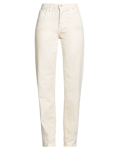 KARTIKA Casual trouser Beige 98% Cotton, 2% Elastane