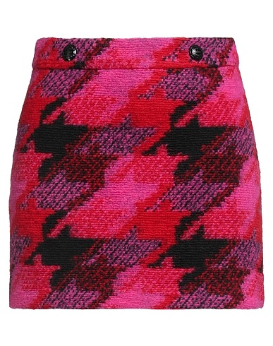 GAëLLE Paris Mini skirt Fuchsia 72% Wool, 28% Polyester