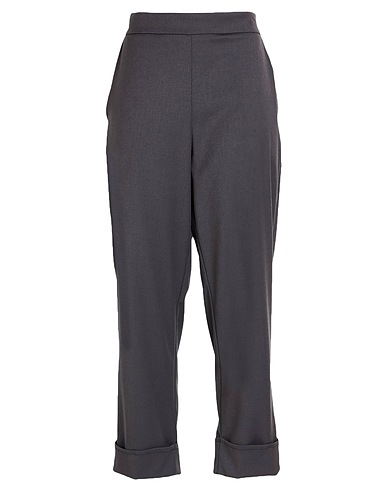 COLLECTION PRIVĒE? Pantalone Antracite 62% Poliestere, 35% Viscosa, 3% Elastan