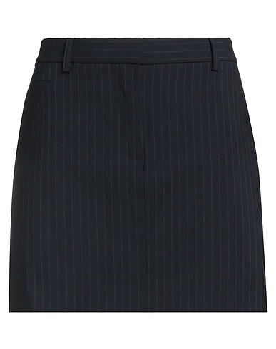 OTTOD'AME Mini skirt Midnight blue 53% Polyester, 43% Virgin Wool, 4% Elastane