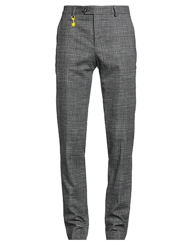 MANUEL RITZ Casual pants 36% Wool, 25% Cotton, 22% Polyester, 9% Viscose, 8% Textile fibers