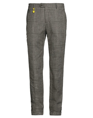 MANUEL RITZ Casual trouser 36% Wool, 25% Cotton, 22% Polyester, 9% Viscose, 8% Textile fibres