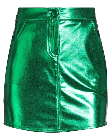 KOSTUMNº1 GENYAL! Mini skirt Green 95% Polyester, 5% Elastane