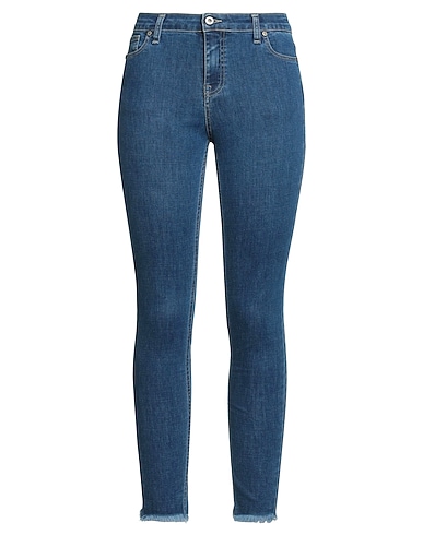 PLEASE Pantaloni jeans Blu 71% Cotone, 16% Poliestere, 11% Lyocell, 2% Elastan