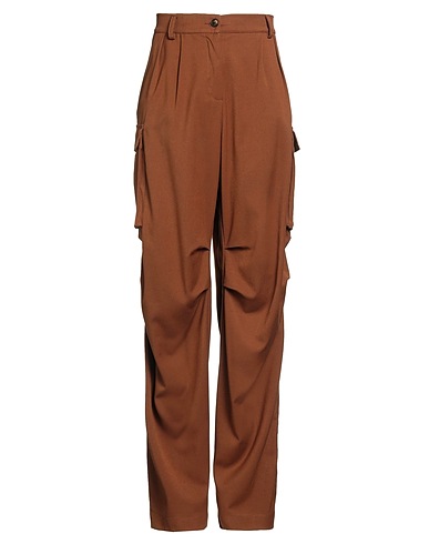 ANIYE BY Pantalone Marrone 63% Poliestere, 34% Viscosa, 3% Elastan