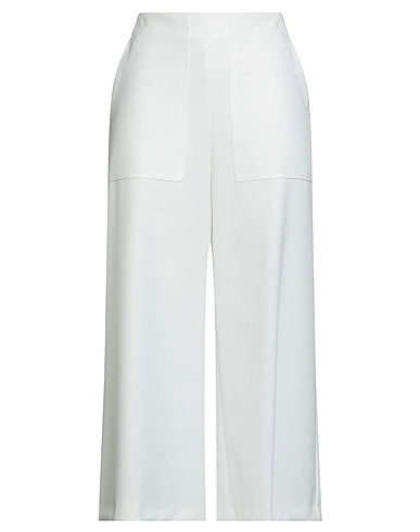 LIVIANA CONTI Pantalone Bianco 68% Poliestere, 29% Viscosa, 3% Elastan