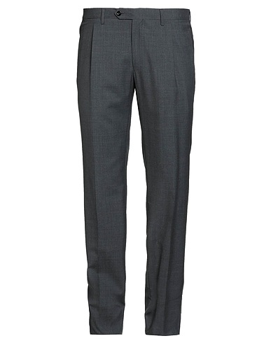GERMANO Casual pants Charcoal 100% Virgin Wool