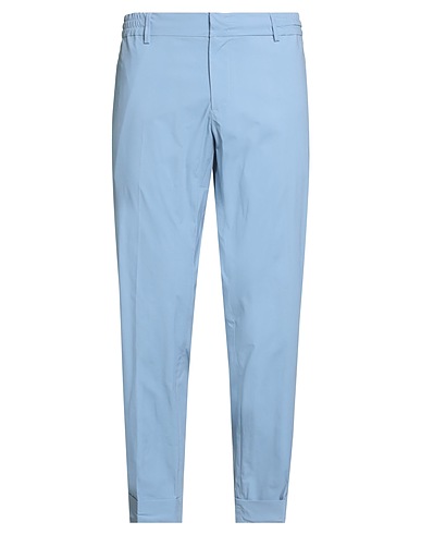 MESSAGERIE Pantalon PATRIZIO PISCAGLIA Bleu clair 97% Coton, 3% Élasthanne