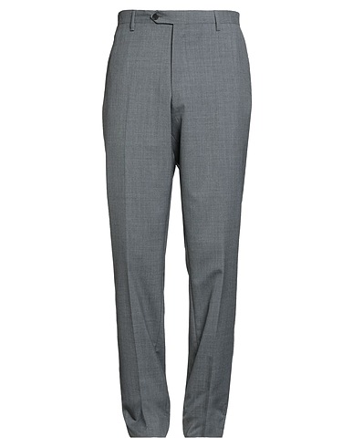 GERMANO Pantalone Grigio 100% Lana Vergine