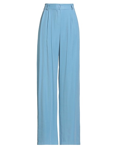 FACE TO FACE STYLE Hosen Hellblau 93% Viskose, 7% Polyester